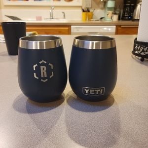 2 Yeti Wine Tumblers